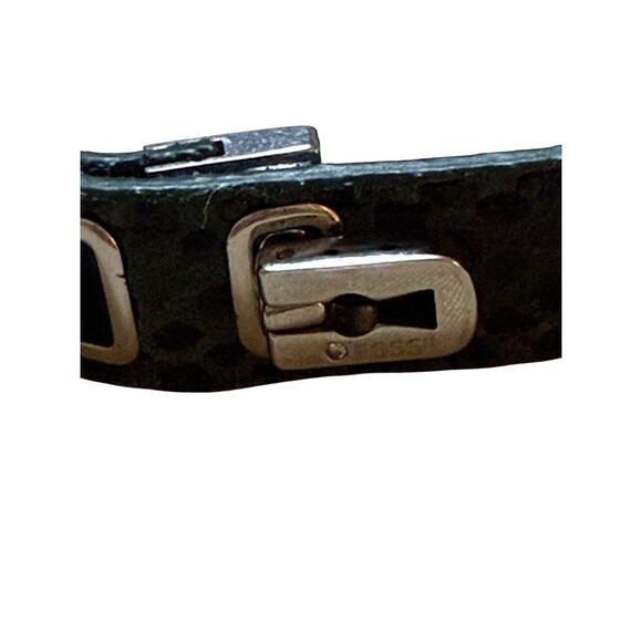 Fossil Leather Wrap Bracelet Green - Picture 2 of 4